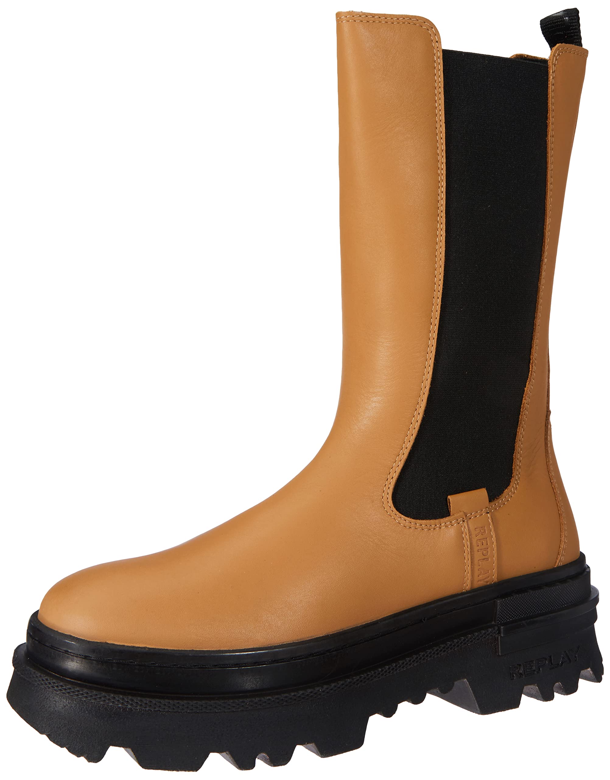 REPLAY Women's Laser LA Chelsea Boots, 1738NUDE, 40 EU