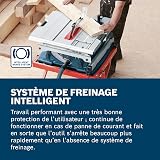Bosch Professional scie sur table GTS 10 XC (2 100 W, Ø de lame : 254 mm, Ø d’alésage de lame : 30 mm avec adaptateur d’aspiration, butée parallèle, poussoir de sécurité, butée angulaire) - 2