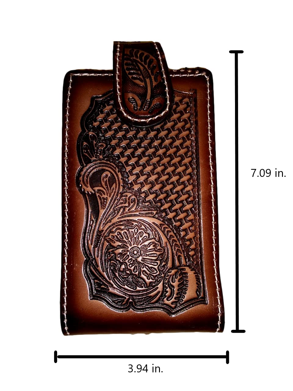 Amazon.com: Western autentic Leather Mexican cel Phone case for