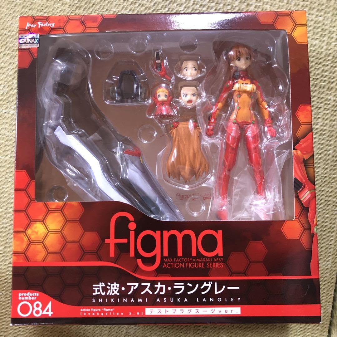 Amazon.co.jp: figma 式波・アスカ・ラングレー テストプラグスーツVer 