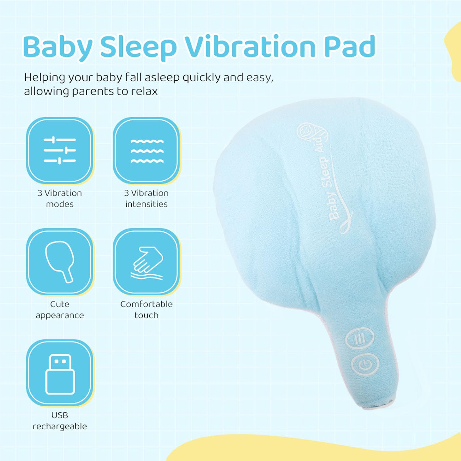 baby einschlafhilfe vibration Lottili Baby Hammock Motor | silent & self-learning | with timer &  continuous mode | finely adjustable vibration | from 3 kg main image 1