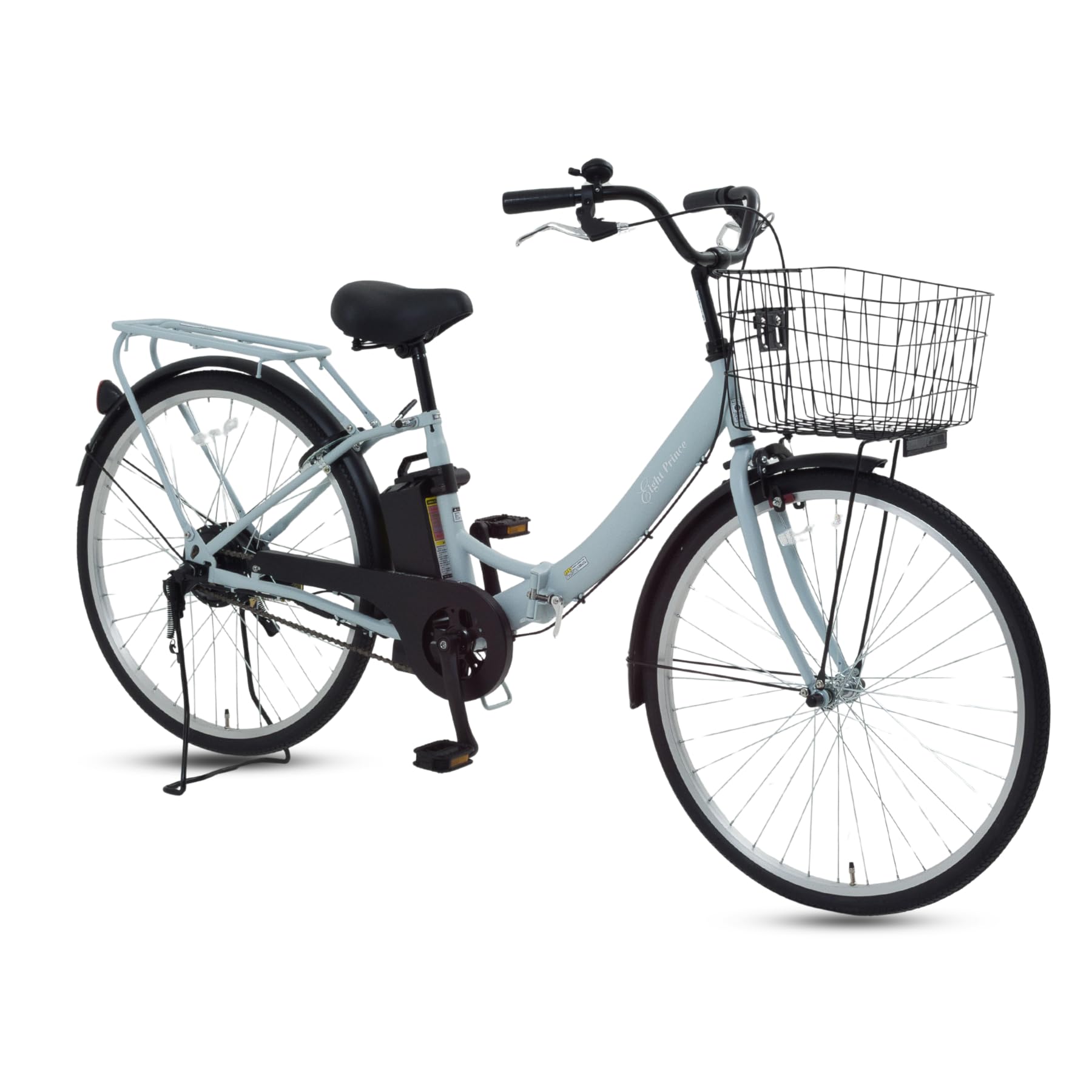 Amazon.co.jp: 電動アシスト自転車26インチ折り畳みEight Prince