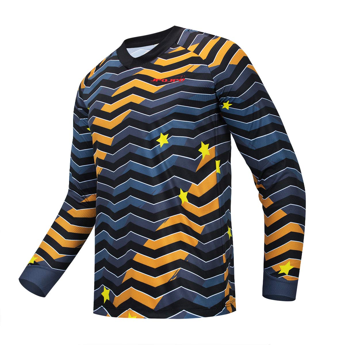 PSPORT Herren Mode Radtrikot Sommer Fahrrad Sportbekleidung MTB Trikot Tolle Geschenke Langarm Mountainbike Kleidung