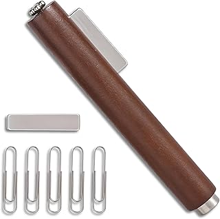 3-in-1 Cat Eye Nail Magnet Pen for Gel Polish – Strong Magnetic Stick with Wooden Handle, Dual-Ended for Starburst, Half Moon & Flower Effects, Nail Art Tool for Beginners and Professionals