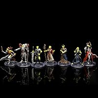 Vista 5 de Dungeons & Dragons D&D Icons of The Realms: Githyanki Warband - 7 Pre-Painted Figure Set, RPG Miniatures