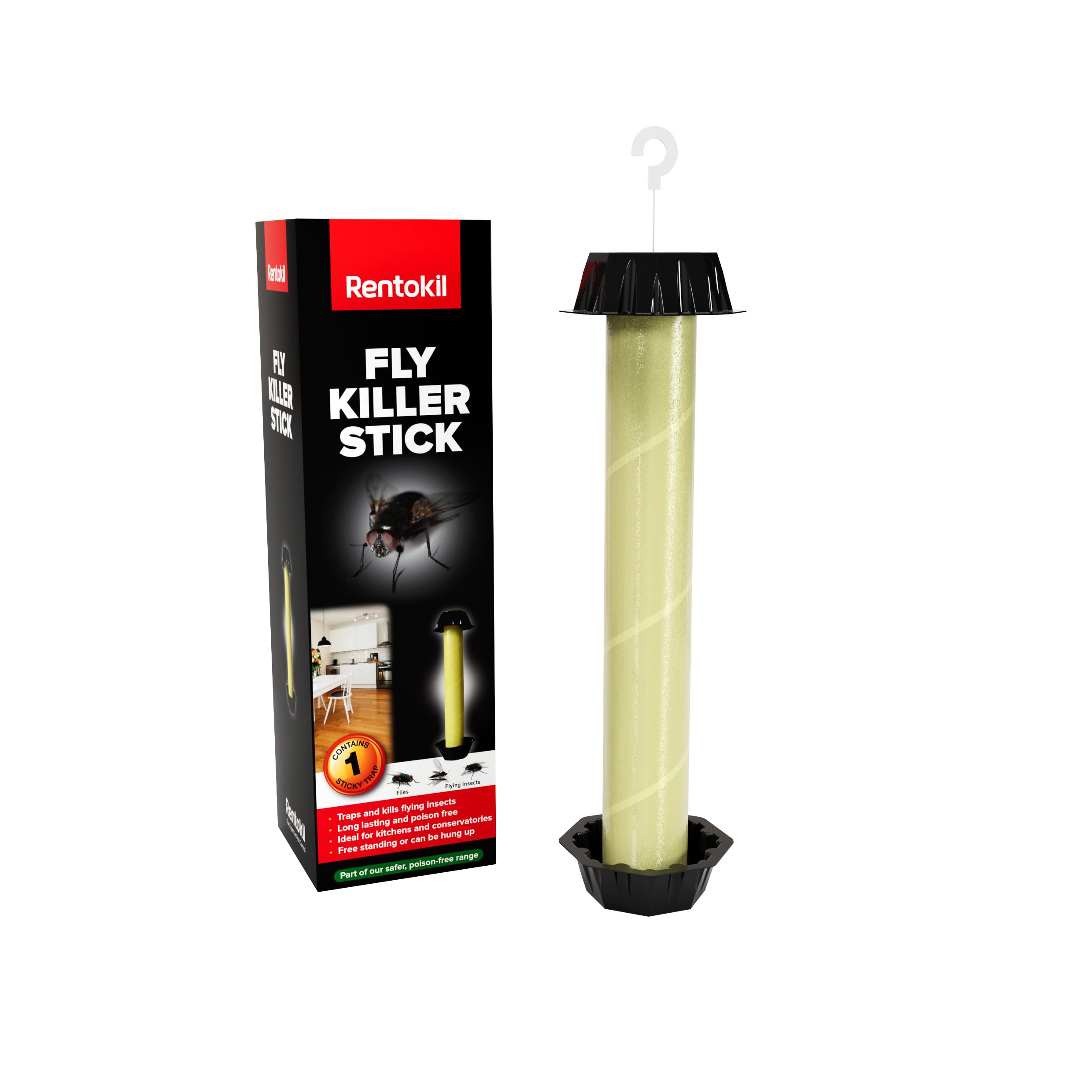 RKLFSS01 Fly Killer Sticks, Black,24.2x7x7 cm