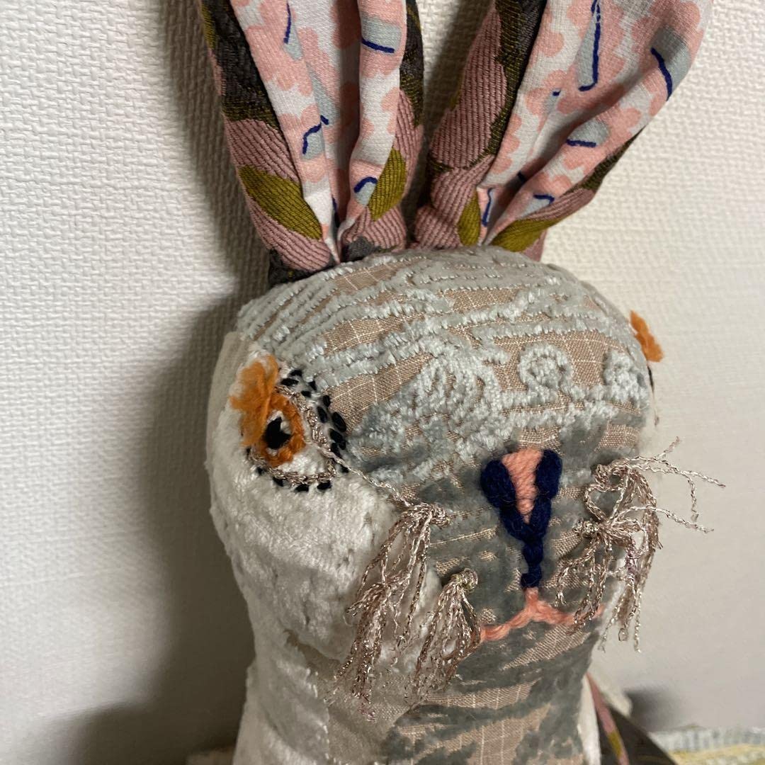 ミナペルホネン×ナタリーレテ POMPON ポンポン うさぎ minä perhonen × Nathalie Lété『Animal dolls』“POMPON” - minä