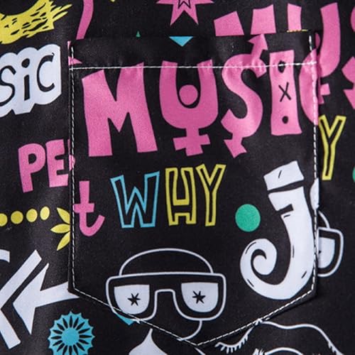 Miniatura 4 de Camisas hawaianas para hombre, camisa hawaiana de manga corta para hombre, camisa hawaiana Aloha tropical de manga corta, camisas de verano