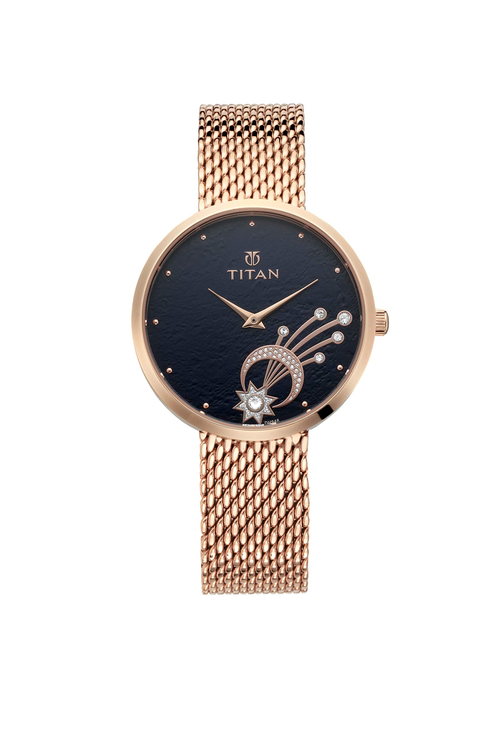 Titan Women Stainless Steel Analog Green Dial Watch-Nn95083Wm01, Band Color-Rose Gold (B07JQXQKPF) Amazon Price History, Amazon Price Tracker