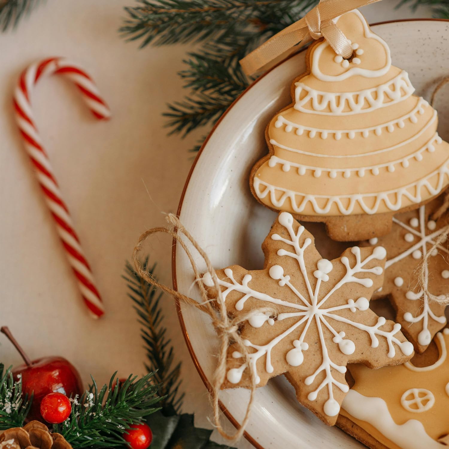 Lot De 8 Emporte-pièces De Noël En Forme De Bonhomme De Neige, Arbre De Noël, Bonhomme En Pain D'épices, Sucre D'orge, Flocon De Neige, Visage De Père Noël, Cloche De Noël, Moule