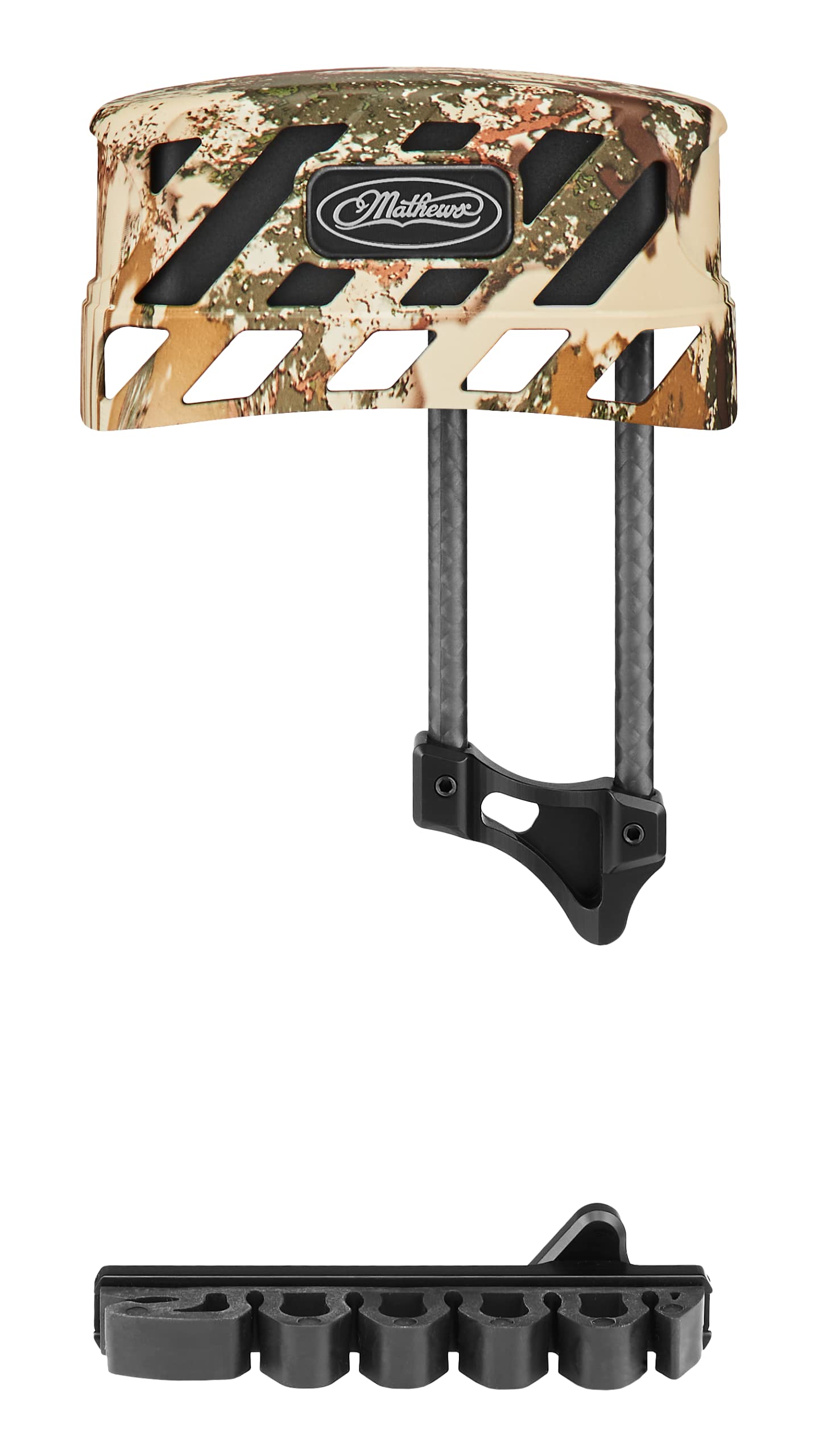 MATHEWSArchery Lowpro Fixed Quiver, Righthand, First Lite Specter