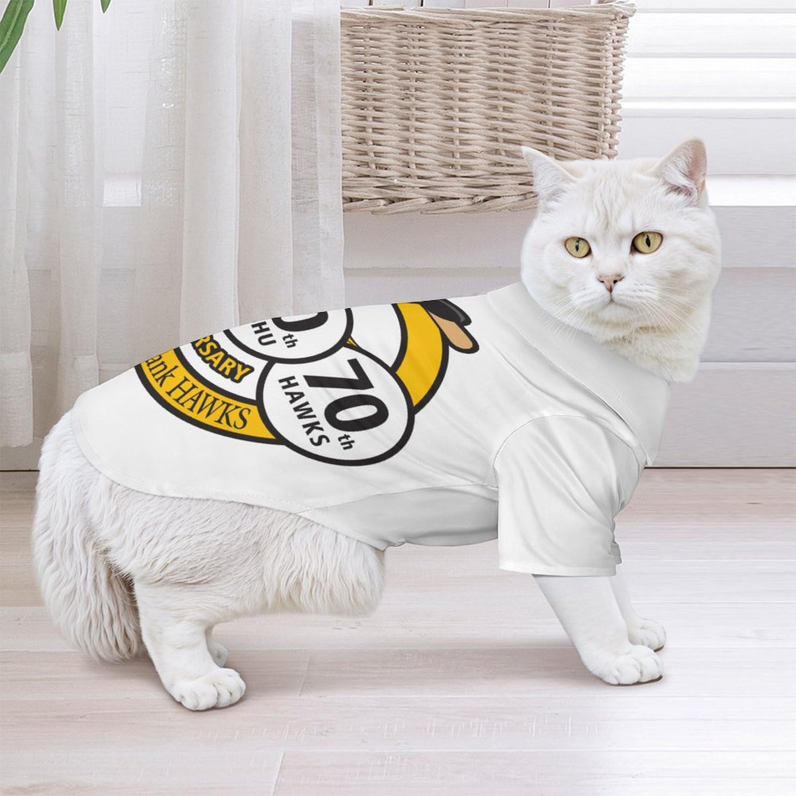 Amazon | ペット服 犬服 猫服福岡ソフトバンクホークス 誕生70周年