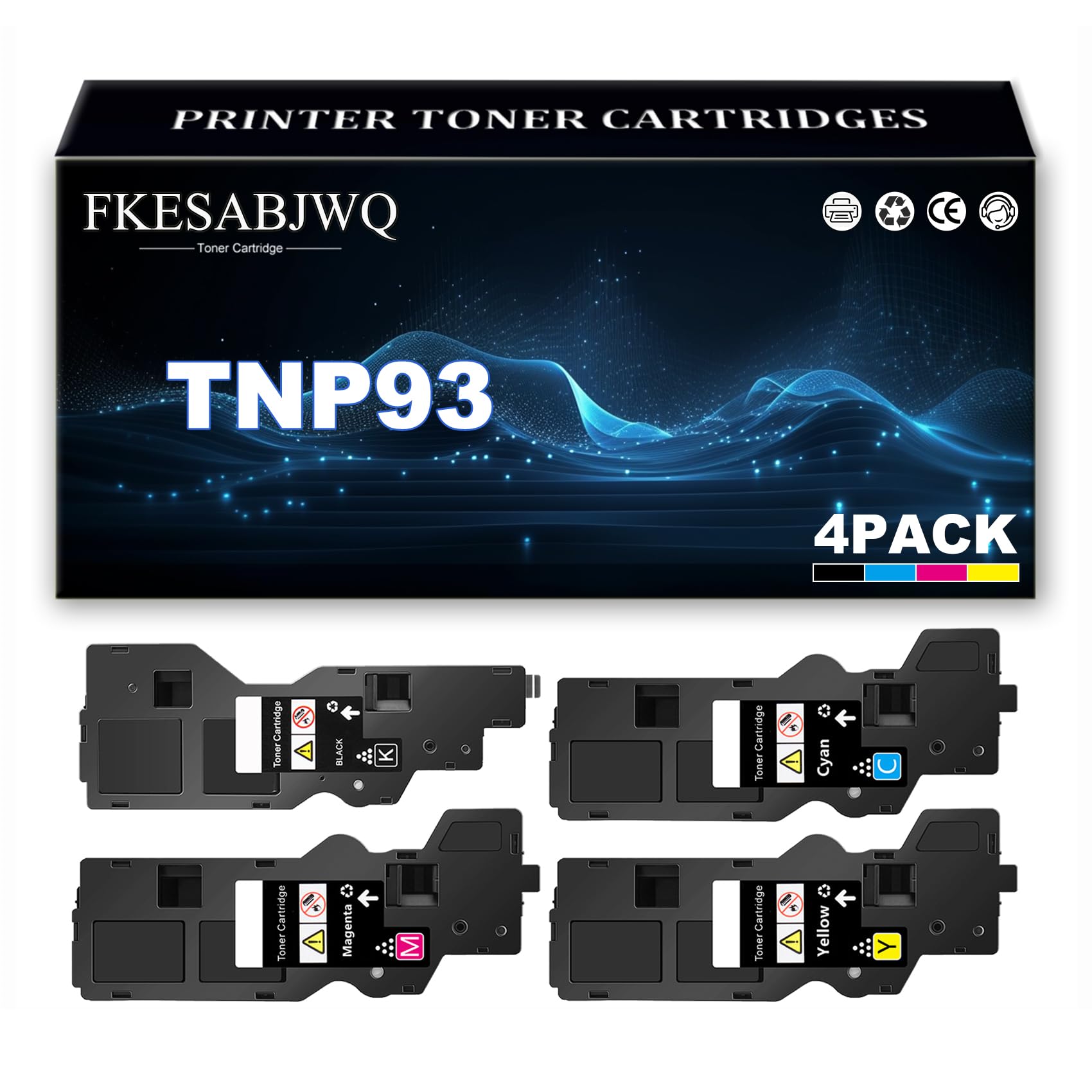 Cartuccia Toner TNP93 per Konica Minolta Bizhub C3100i Stampante