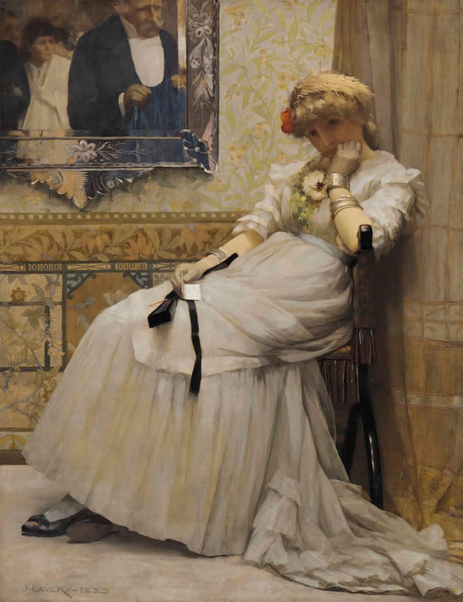 POSTERIIk Vintage Art Print Images Pictures Print After the Dance by Lavery Modern Colour Posters for Office Home Decor 60x90cm