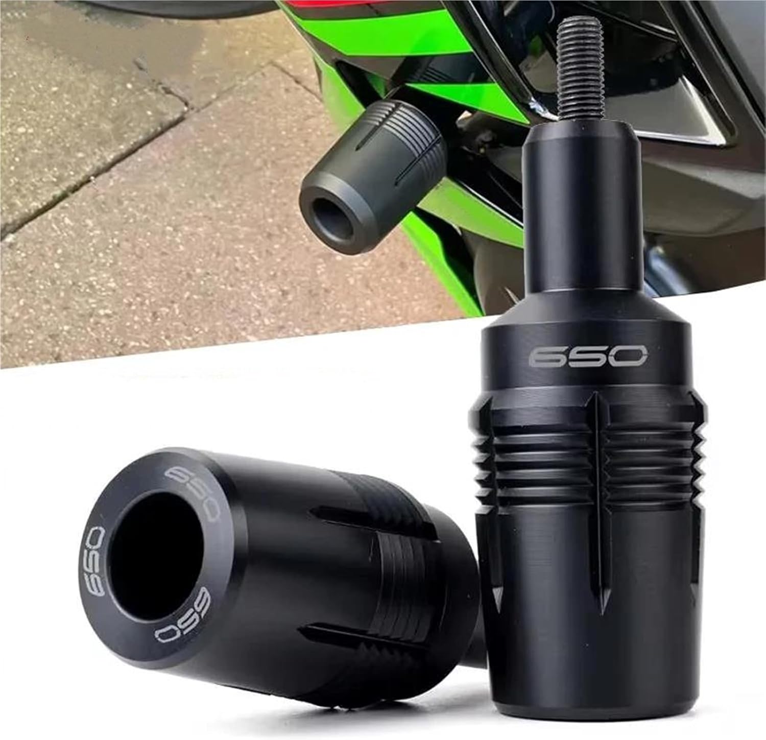 クラッシュパッド ロテクター バイク用エンジンフレームスライダー