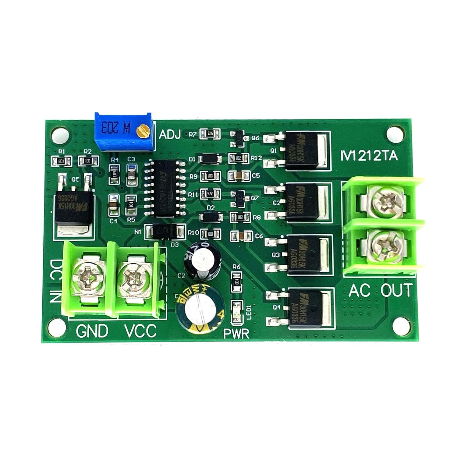 200W DC 12V to AC 12V Inverter Signal Generator Module 12W AC 12V to