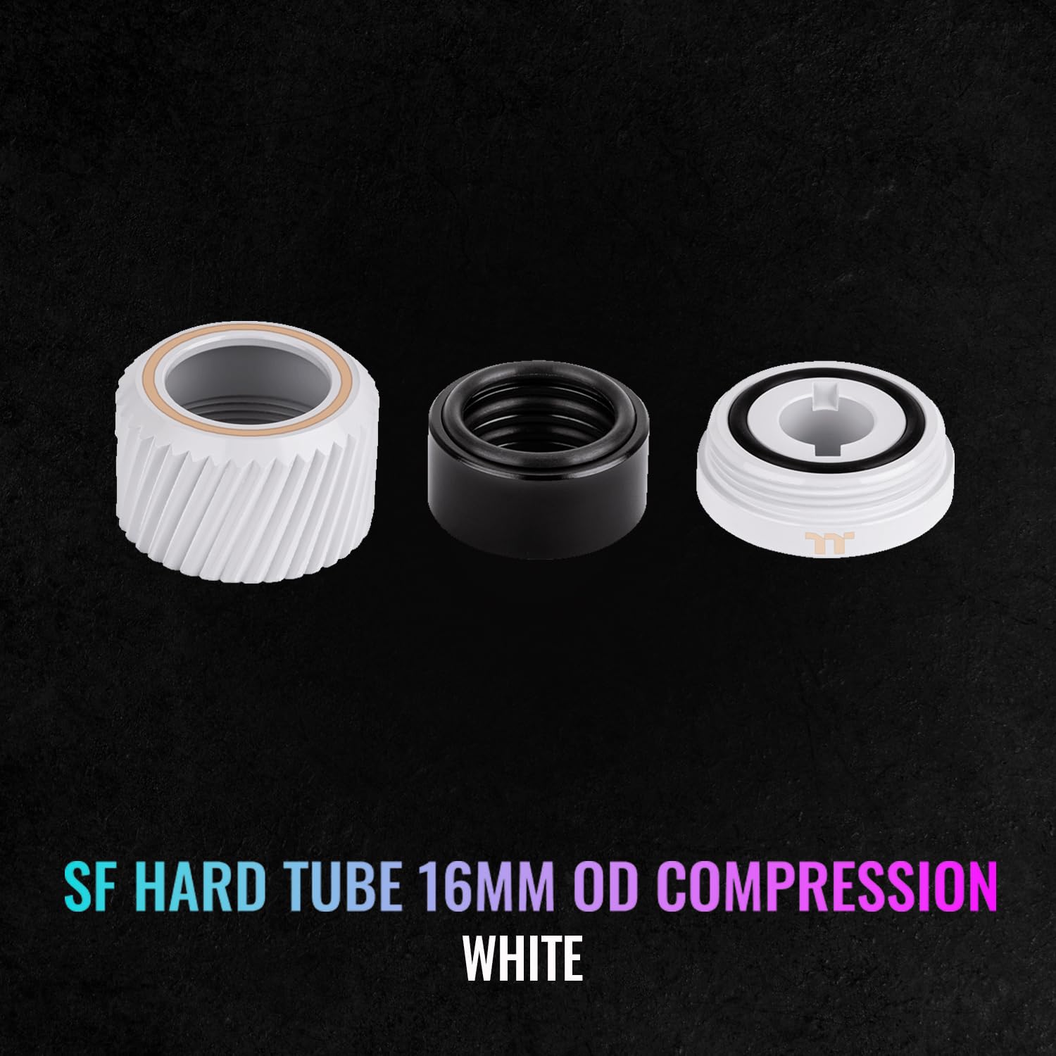 16mm OD Water Cooling Thermaltake Pacific F-Pro Hard Tube Fitting