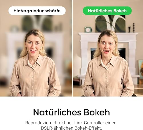 Insta360 Link 2C Noir - Webcam 4K pour PC/Mac - 4