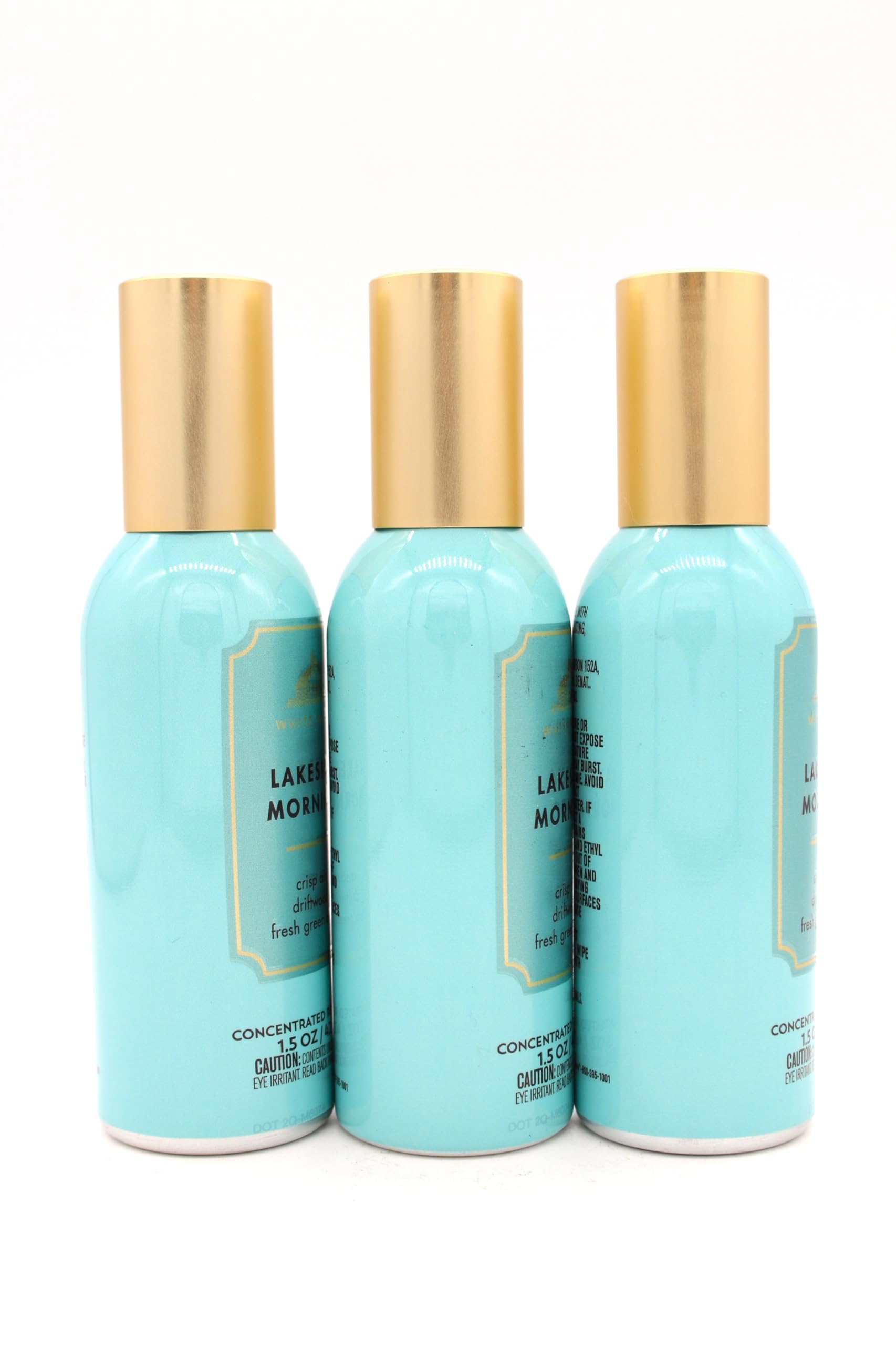 Generic Lakeside Morning, Bath and Body, Concentrated Room Spray, 1.5 oz each, 3 pack