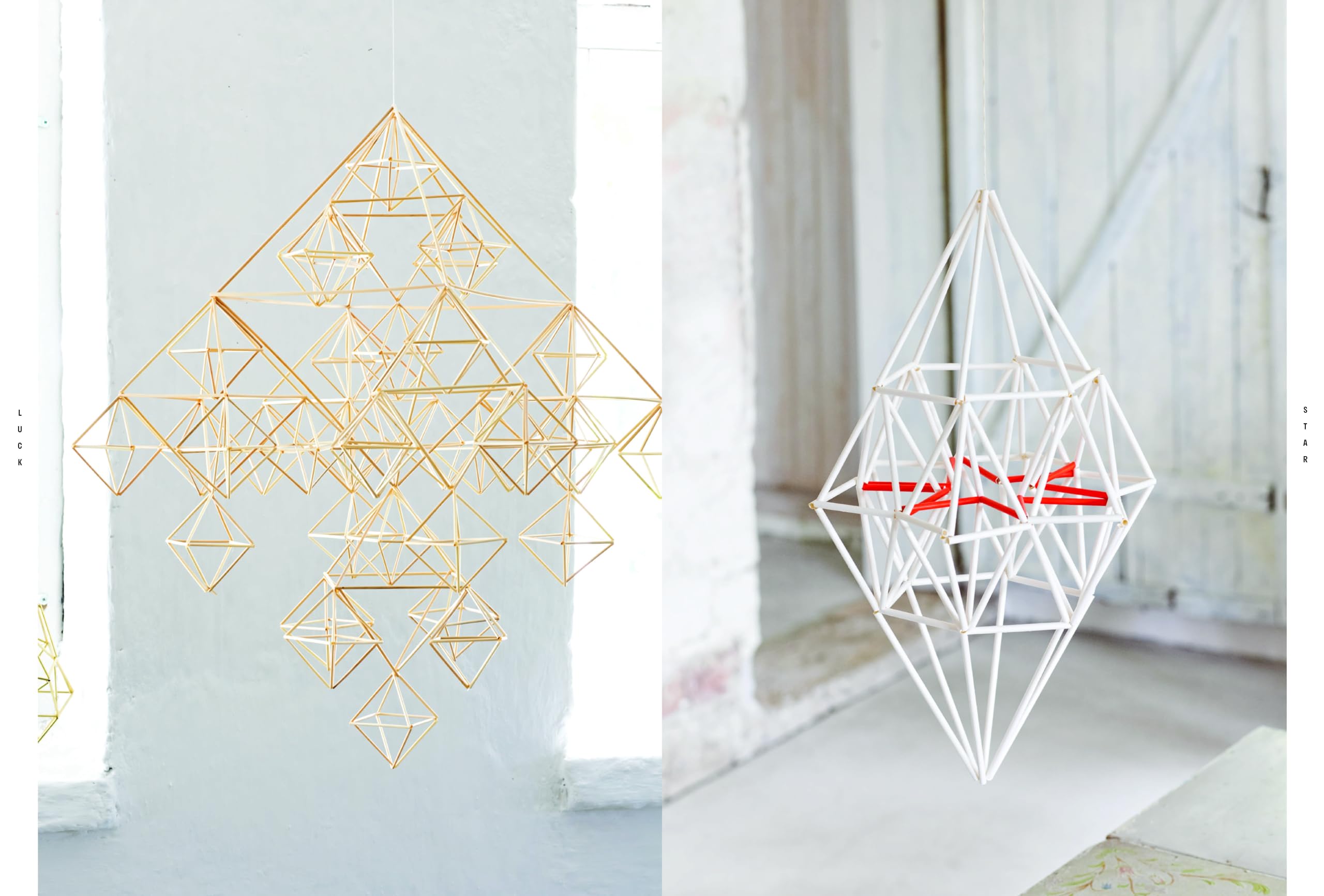 Himmeli: Make Geometric Straw Mobiles