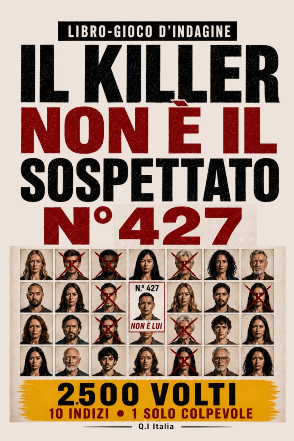 IL COLPEVOLE NON È IL SOSPETTATO N. 427: 10 indizi, 1 solo colpevole – Libro-gioco di indagine visiva per adulti con sospetti, osservazione, logica e deduzione (Il colpevole è tra loro)