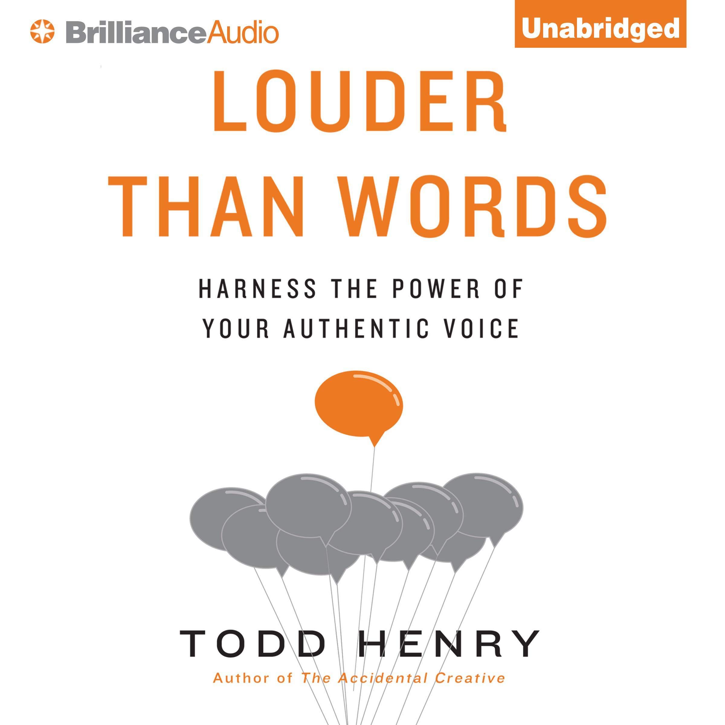 Cover art for Louder Than Words