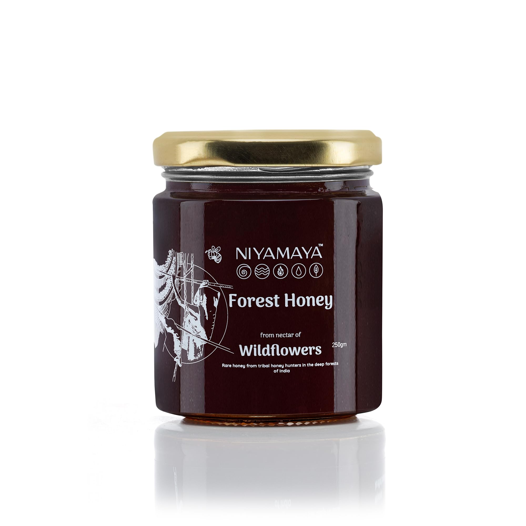 Niyamaya Forest Honey, 250g, 1 Jar|Honey| Forest Honey | Pure and Natural Raw Honey | Unprocessed & Unpasteurized Honey | Honey Organic | (B099WY1MDC) Amazon Price History, Amazon Price Tracker