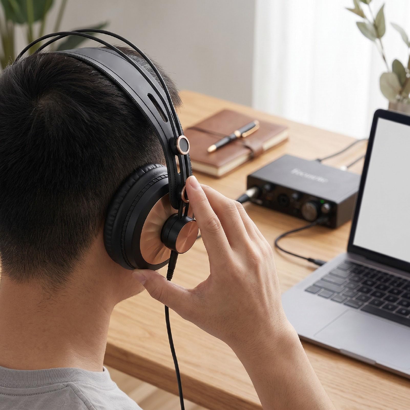 Cuffie da Gioco Cablate, Cuffie Stereo HiFi con Driver da 50 Mm Sopra L'orecchio con Morbidi Cuscinetti Auricolari e Archetto Regolabile per PC Gaming Music Studio