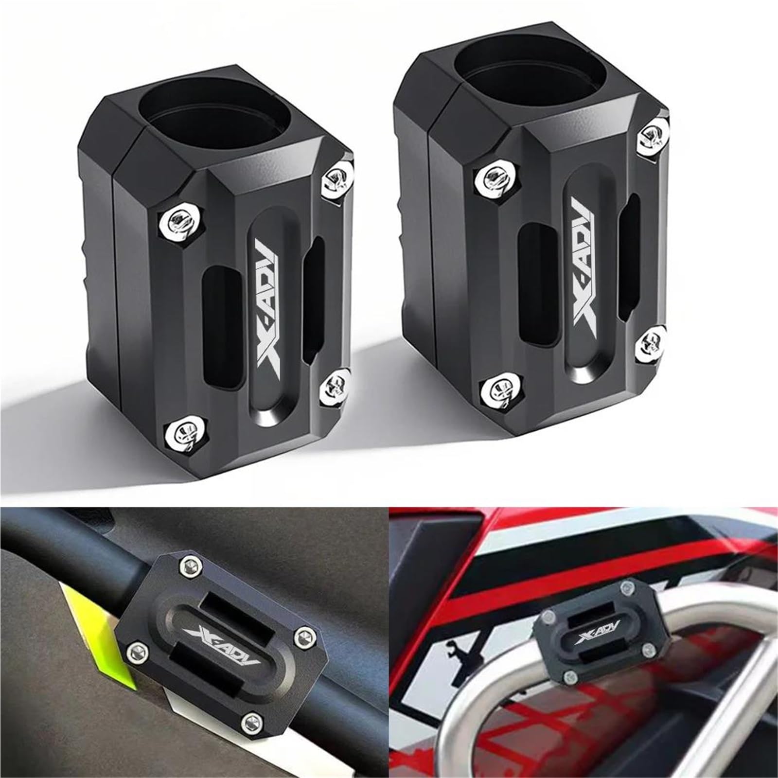 Accessoires pour motos Pour H-onda Xadv 750 (2025) Accessoires Moto : Pare-chocs Moteur Avec Protection(4PCS)