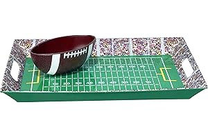 Football Chip 'n' Dip Bowl