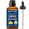 Organic Lemon Essential Oil 30 ml - Natural, Pure Organic Lemon Oil Essential Oil for Diffuser, Aromatherapy, Skin, Hair Care - Citrus Essential Oils - Aceite de Limon - Nexon Botanics