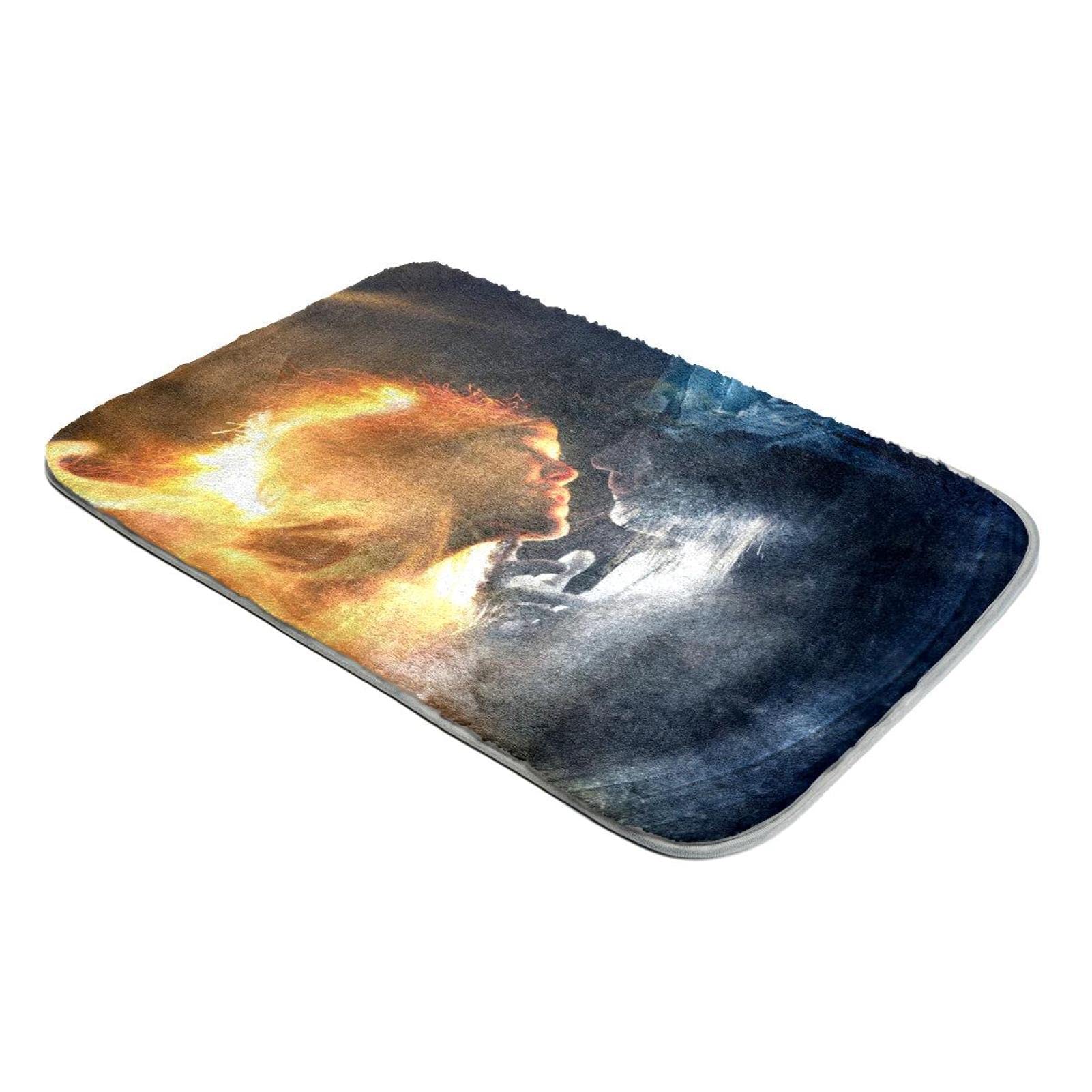 Tapis en fourrure synthétique doux lavable à l'eau fini les sols froids