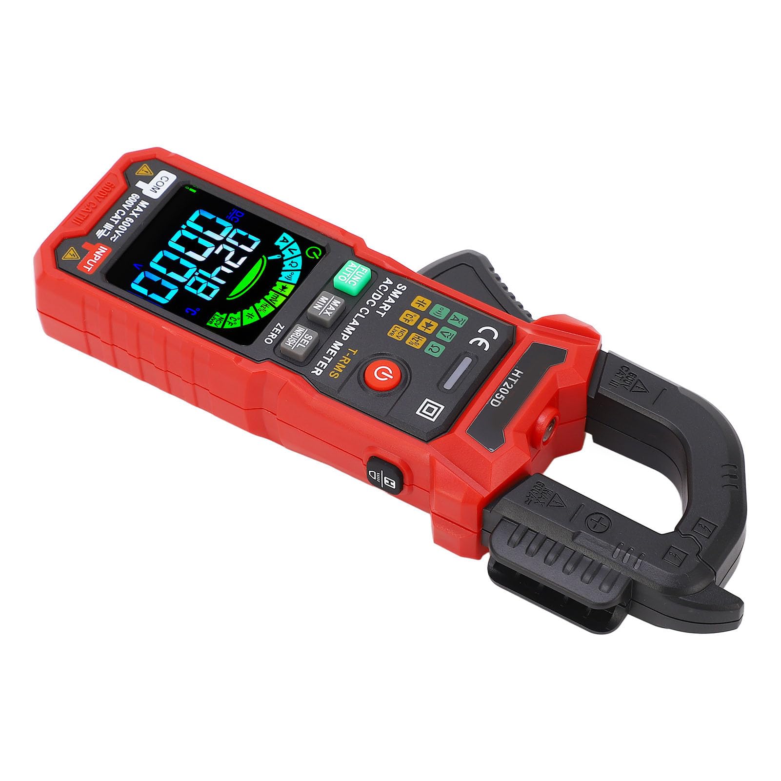 Aramox Miernik Cęgowy Multimetr, Cyfrowy Miernik Cęgowy 600A 600V z NCV