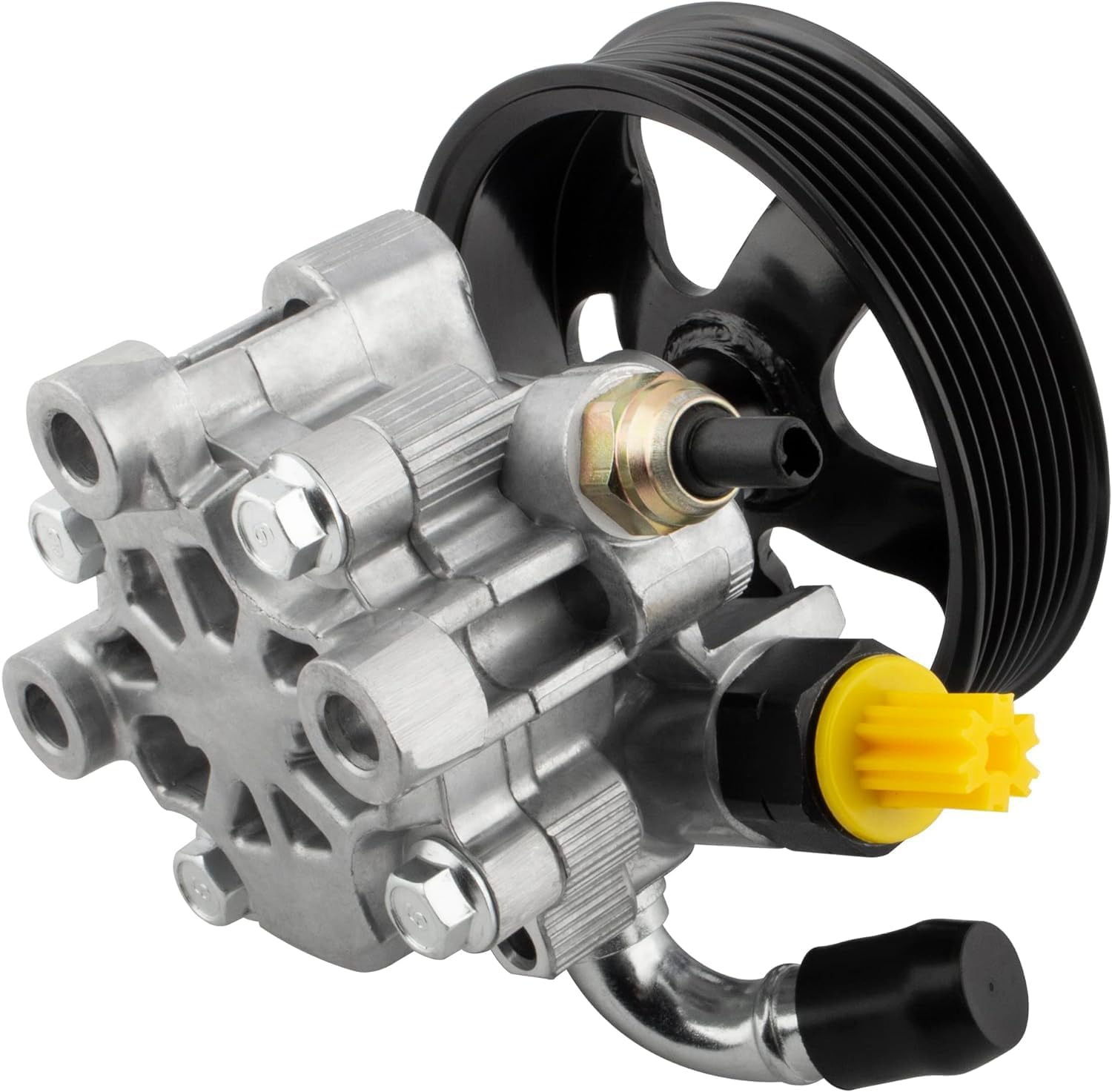 21-5364 Power Steering Pump with Pulley for Toyota Highlander 2001-2007 L4 2.4L, 44310-48030 44310-48050