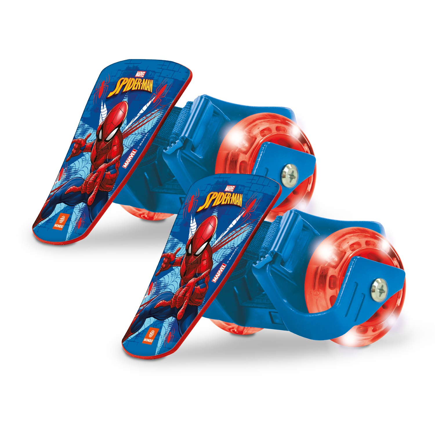 Mondo Clip On Skates Spiderman, 28624, Blue