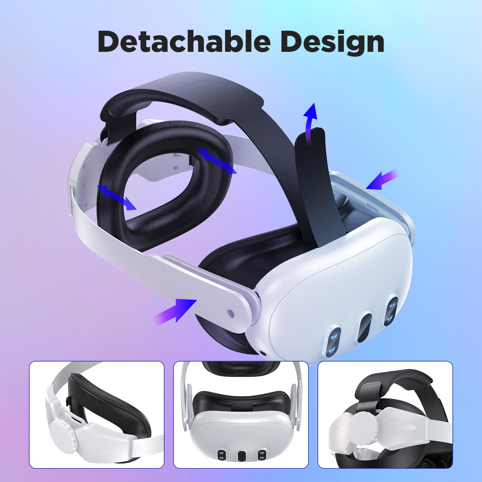 Amazon.com: YOGES Head Strap Compatible with Meta Quest 3S & Quest