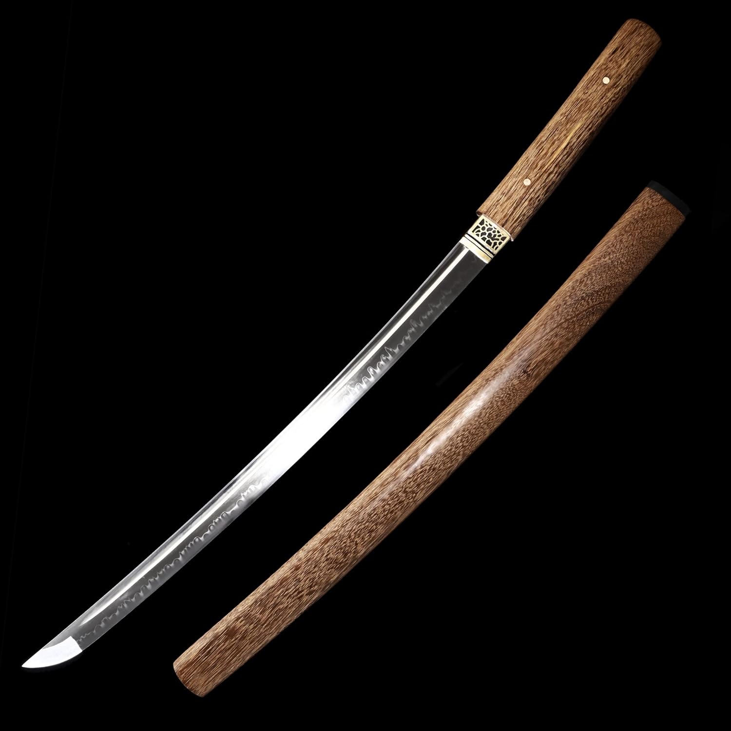 TRUEKATANA Shirasaya Wakizashi, Handmade Shirasaya