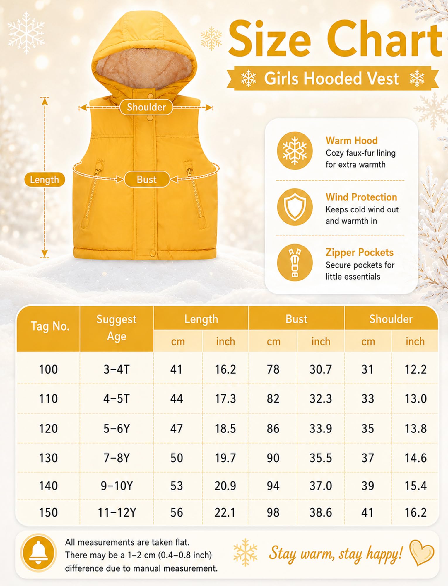 Gilet trapuntato per bambini e bambine, invernale, caldo, foderato in pile, giacca softshell con cappuccio, chiusura lampo, cappotto invernale antivento, senza maniche