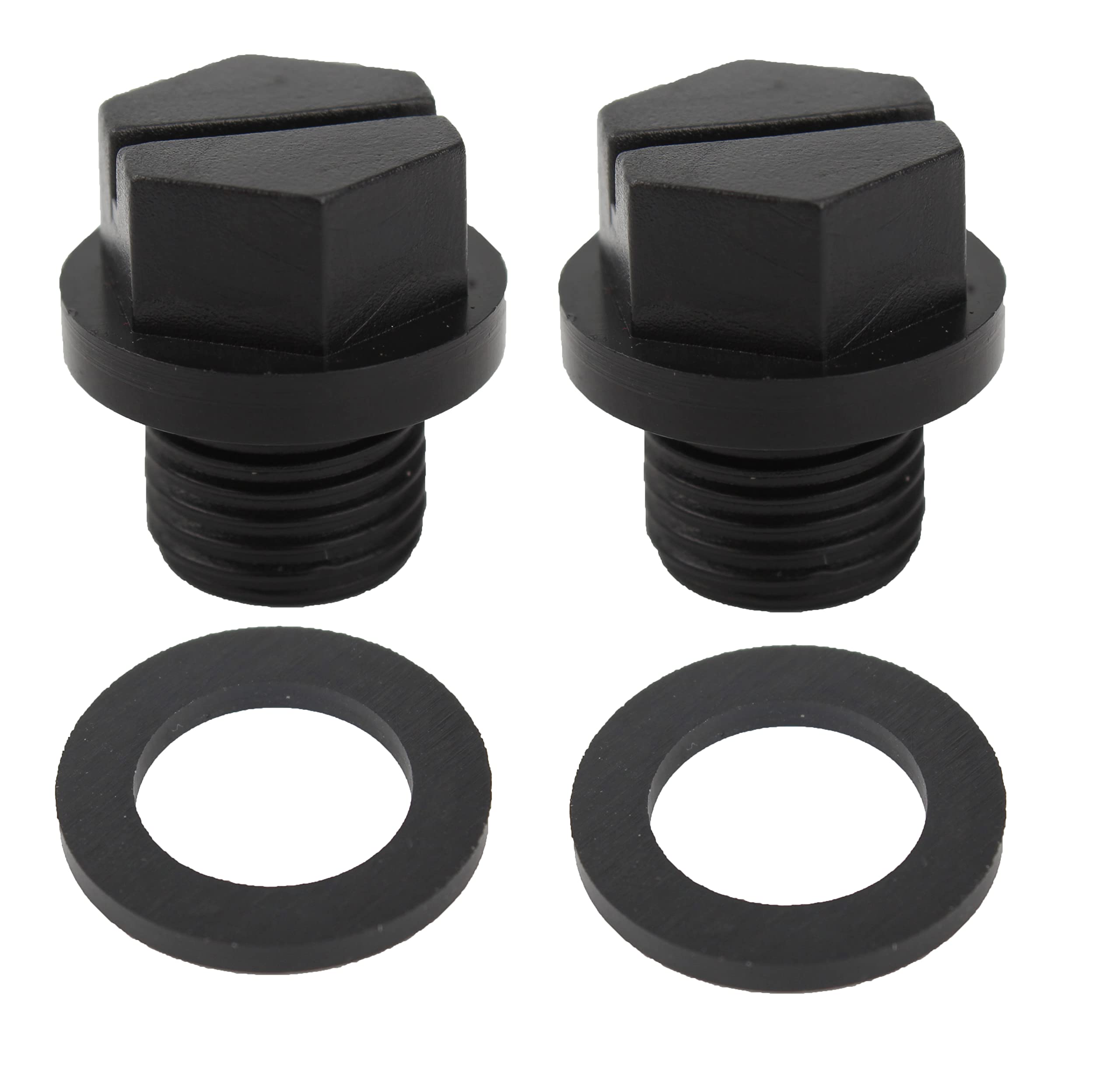SPX1700FG Pool Pump Pipe Plug Drain Plugs with Gaskets 2-Pack Compatible with Hayward Pool Cleaner Pumps & Power-flo LX Pump Series for Swimming Pool Maintenance, Home Improvement Necessities
