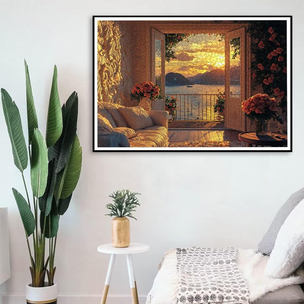 Puzzle Casa, Puzzle 2000 Pezzi Adulti per Decor, Regalo Donna/Uomo -8752