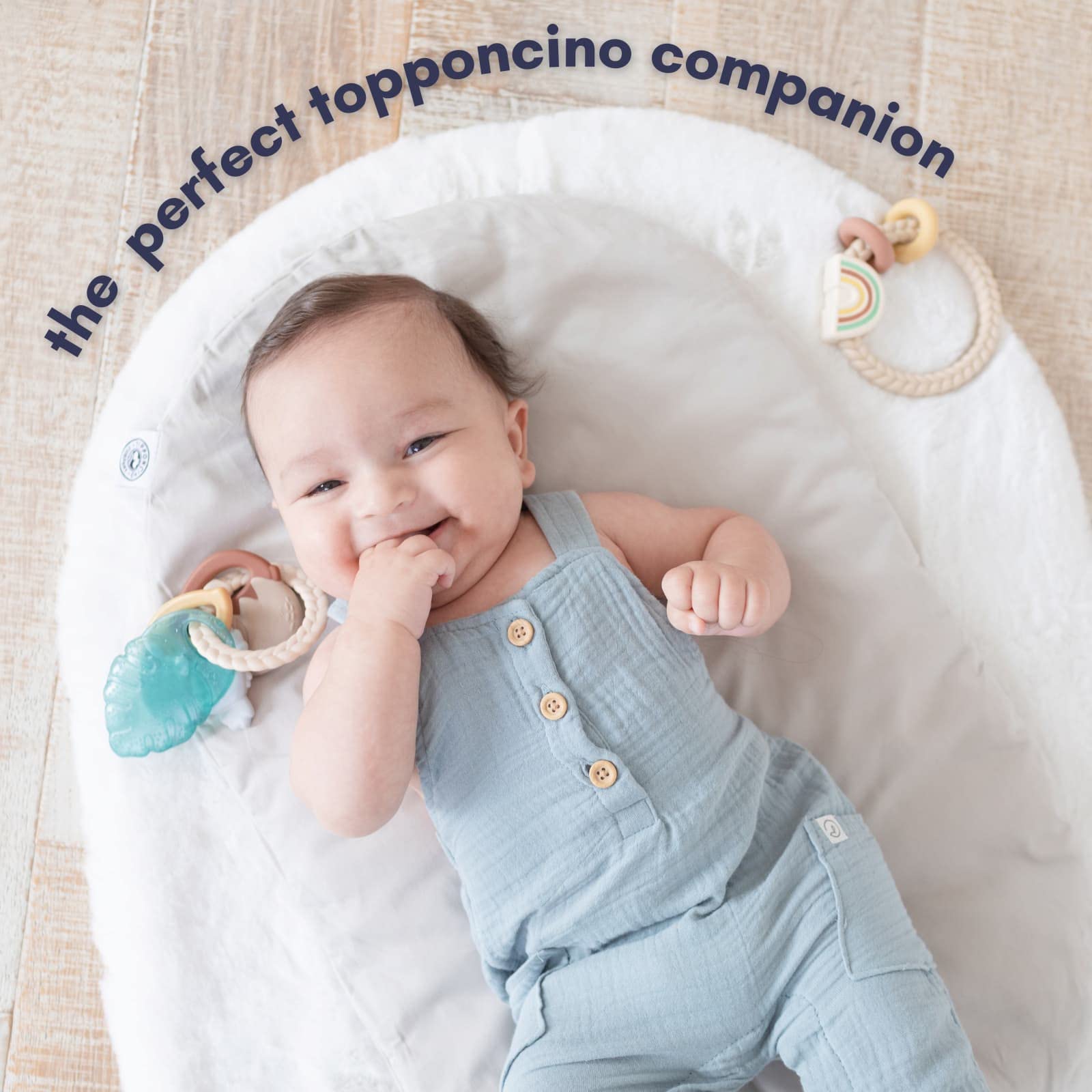 Topponcino Company Topponcino Fur Rug by The Montessori Faux Fur Baby Mat for Extra Warmth & Softness | Animal-Friendly | Machine Washable