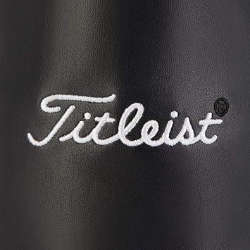 Titleist Classic Valuables Pouch, Black | Leather