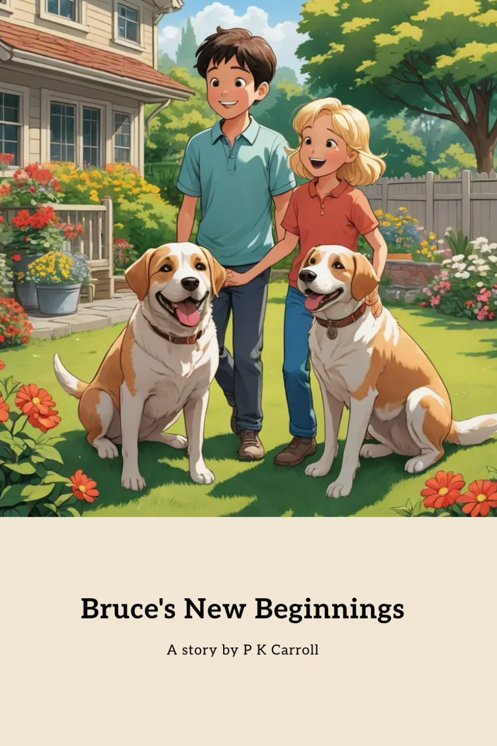 Bruce's New Beginnings: A rescue dog's journey