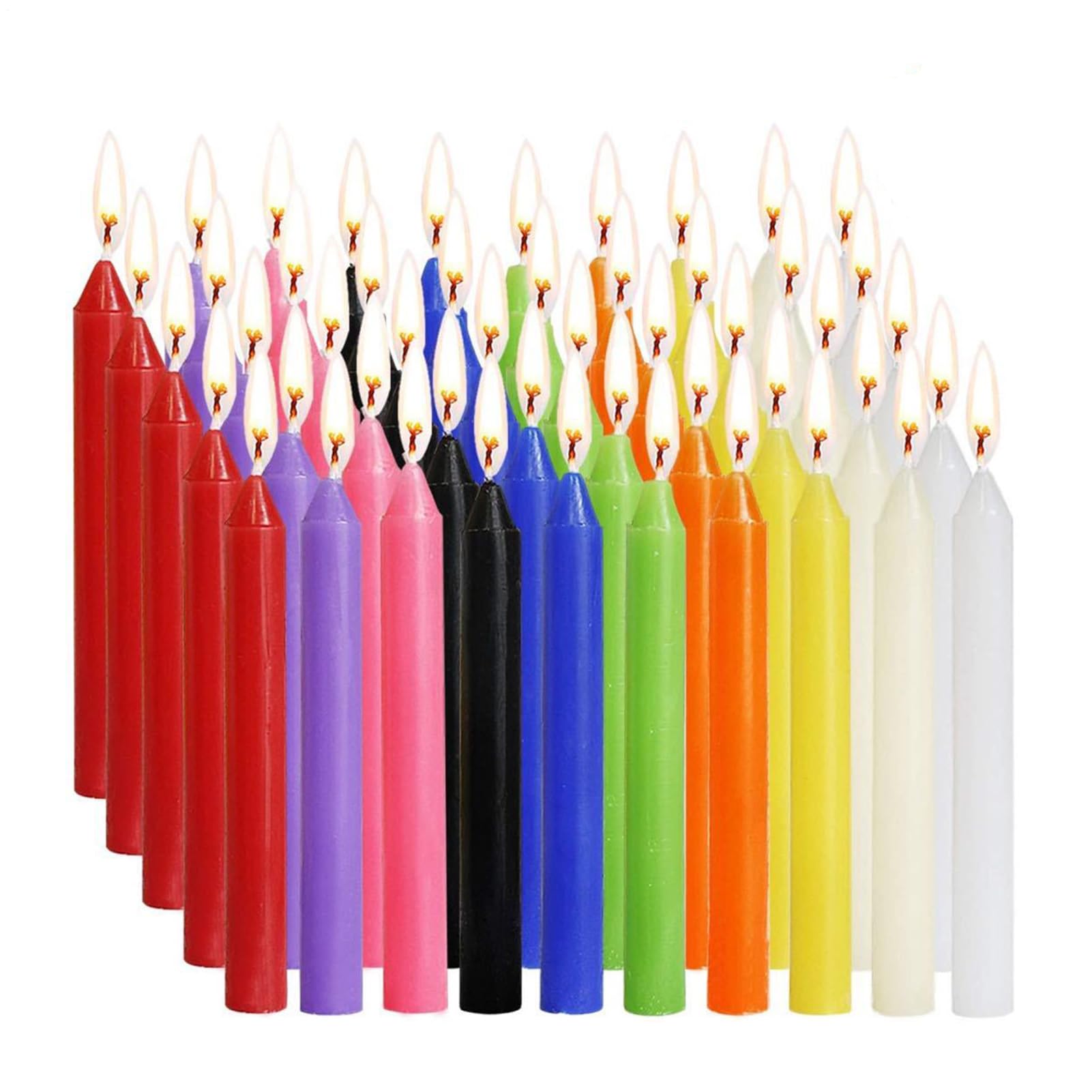 Colors Stabulz - Velas aromáticas (100 unidades, velas puñaladas