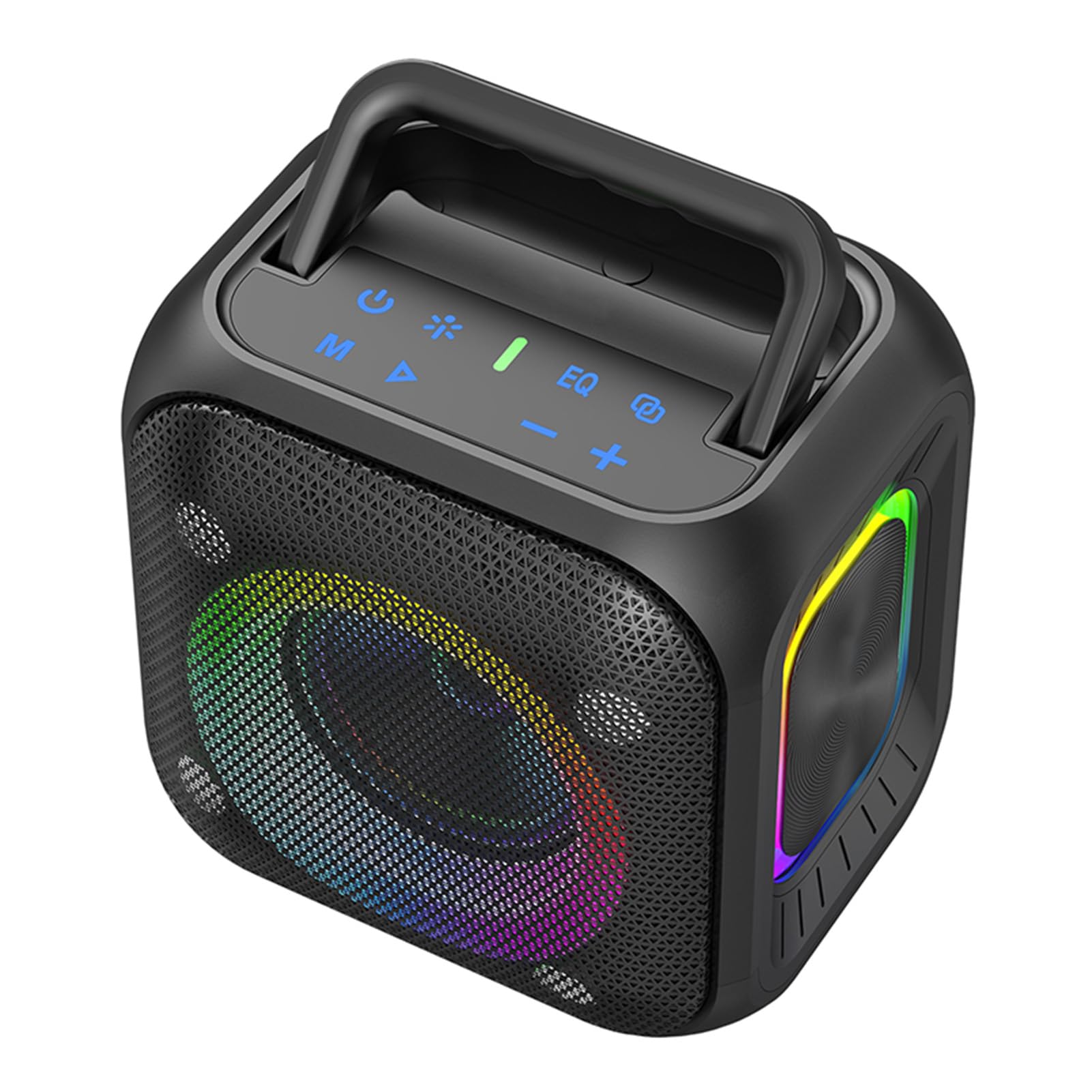 Cassa Portatile Wireless 30W BT 5.4 con Luci RGB, 6000mAh, per