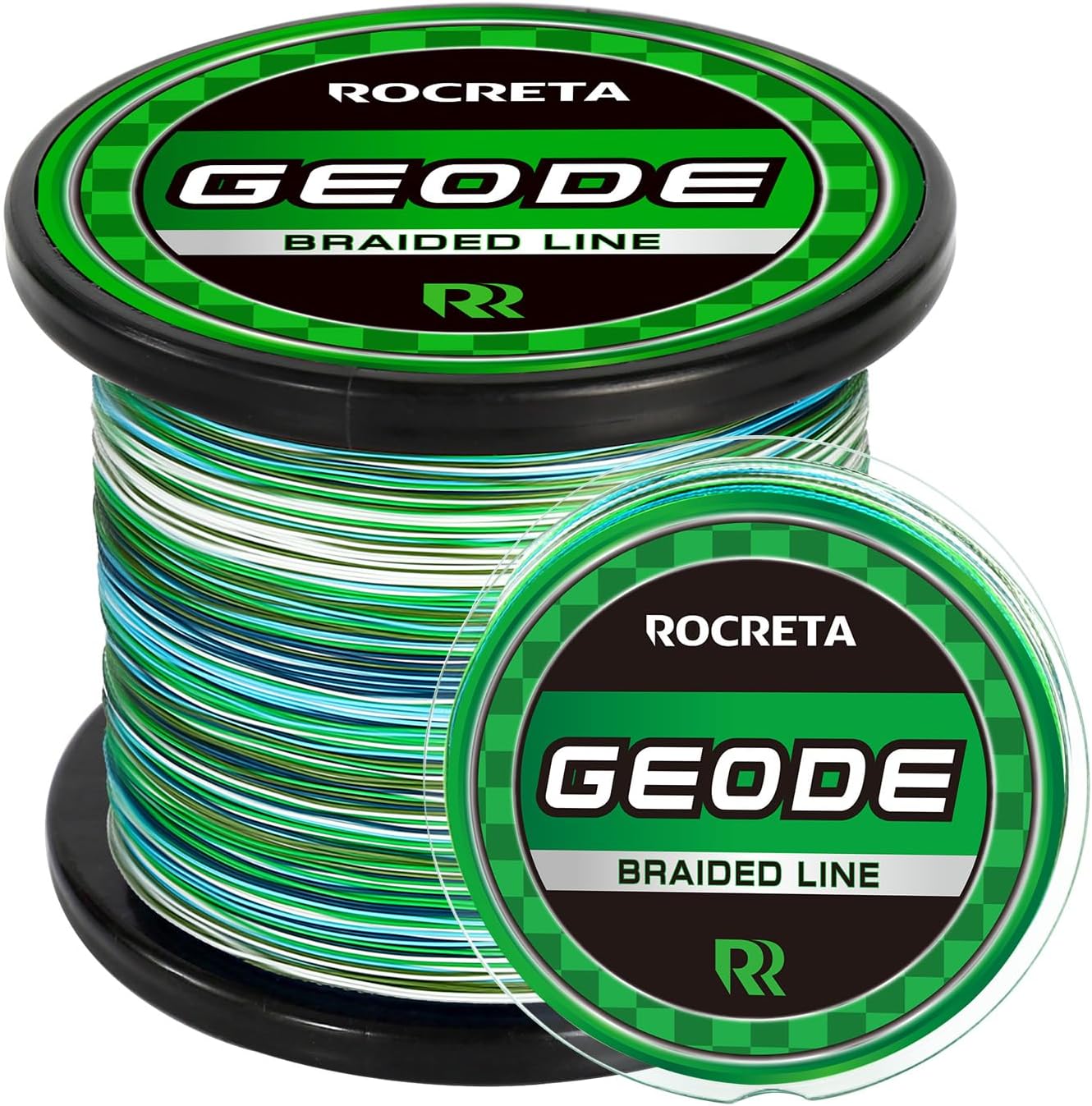 Geode Braided Fishing Line, Super Strong Power, Colored Fishing Line Braid for Saltwater and Freshwater Fish