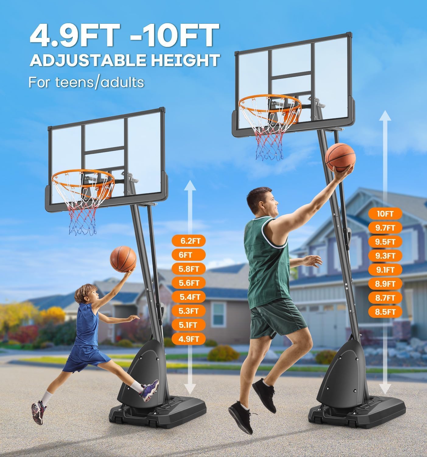 First Team VersiVectorII Wall Mount Basketball Goal