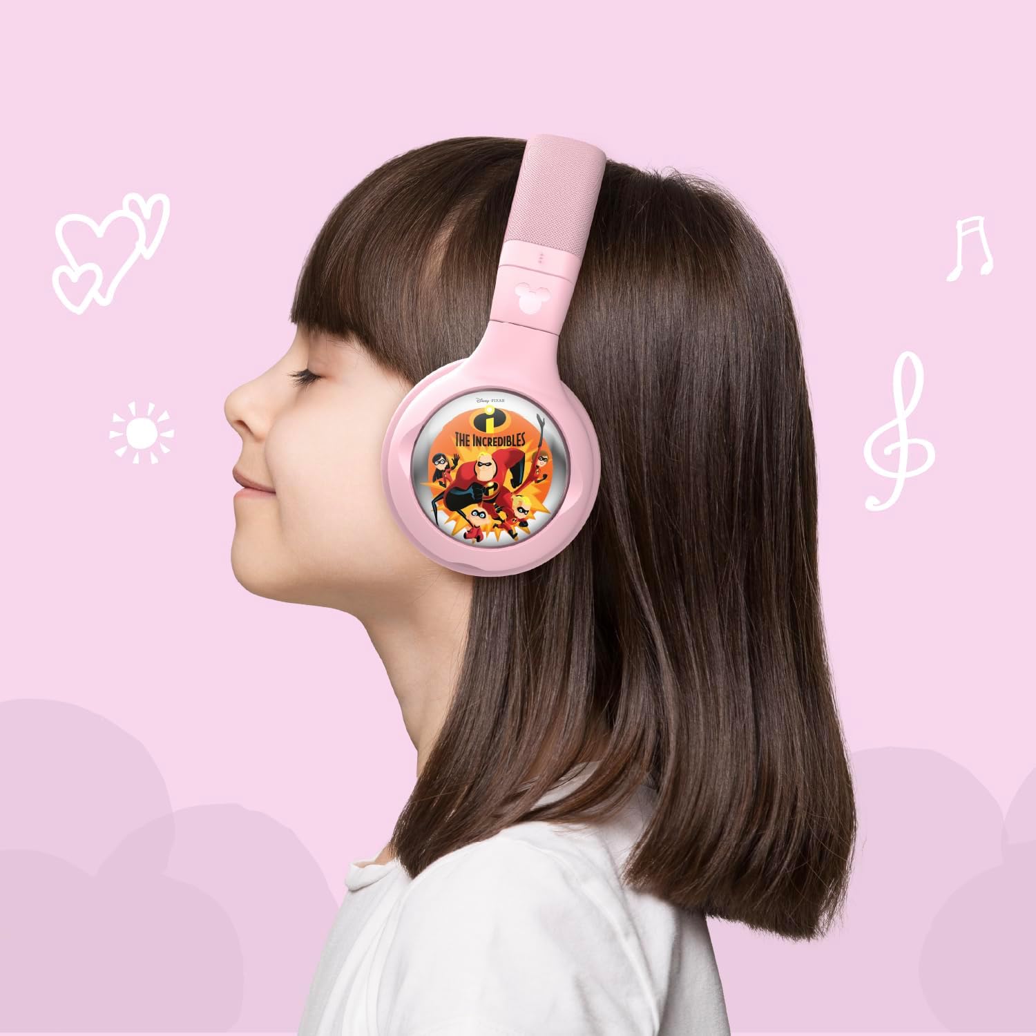 StoryShield for StoryPhones, Disney Pixar Screen-Free Audio Storytelling Disk Featuring The Incredibles and Other Pixar Tales