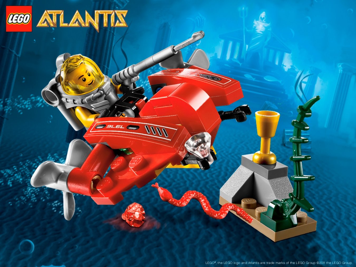 LEGO Atlantis 7976 - La Moto sottomarina