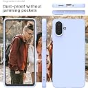 YATWIN Silicone Case for Samsung Galaxy A07 4G, Soft-Touch, Shockproof, DustProof, Antiskid Phone Cover for Samsung Galaxy A07 4G - Lilac gallery image